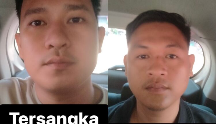 Kedua tersangka.