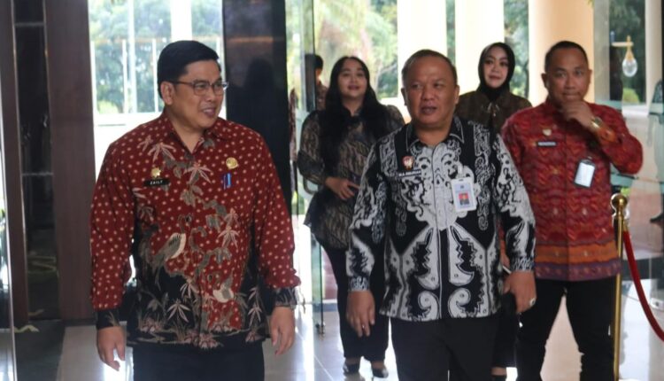 Kunker Kakanwil Kemenkum Sumsel ke Pemkot Pagar Alam. 