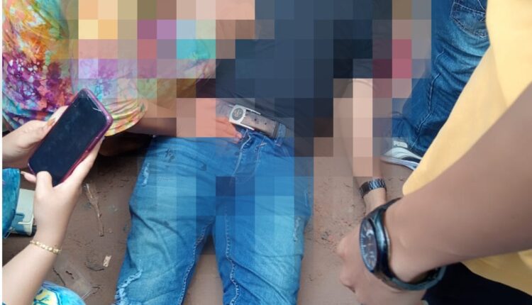 Korban tewas di tempat setelah mengalami insiden penembakan di Desa Sungai Jeruju, Kecamatan Cengal.