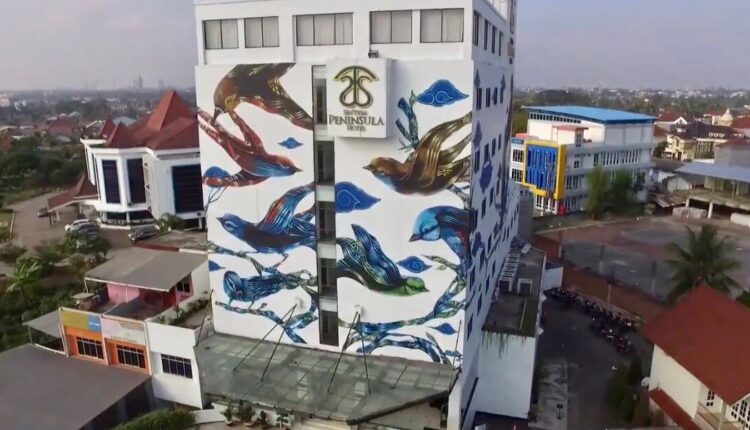 Salah satu hotel berbintang di Palembang, Sintesa Peninsula. (Foto: ist)