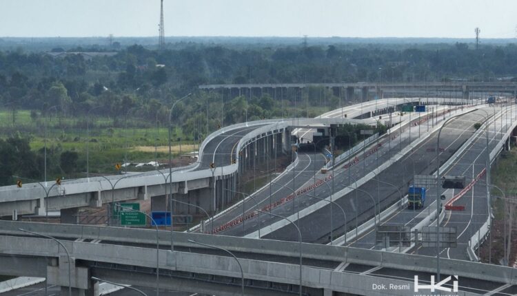 Ramp Junction Palembang rampung menyeluruh. (Foto: dokumen HK).
