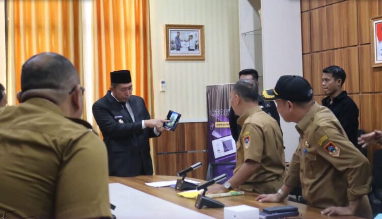 Rapat Walikota Pagar Alam bersama OPD bahas pemanfaatan gudang komoditi. 