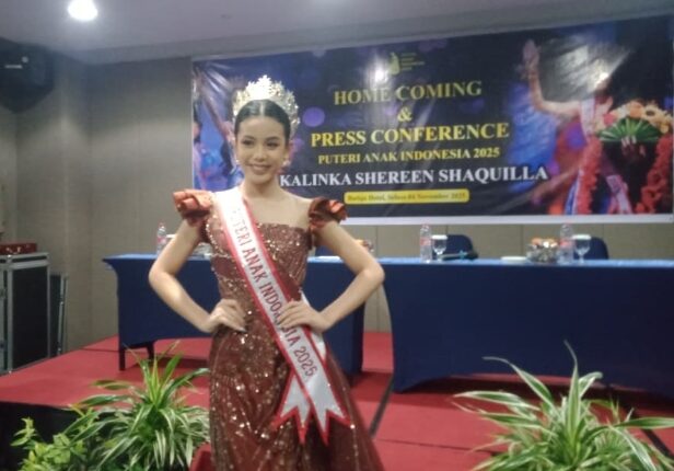 Putri Anak Indonesia 2025, Kalinka Shereen Shaquilla atau akrab dipanggil Chila.