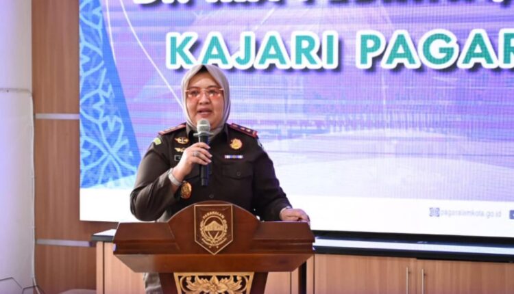 Ira Febrina kepala Kejaksaan Negeri Kota Pagar Alam. 