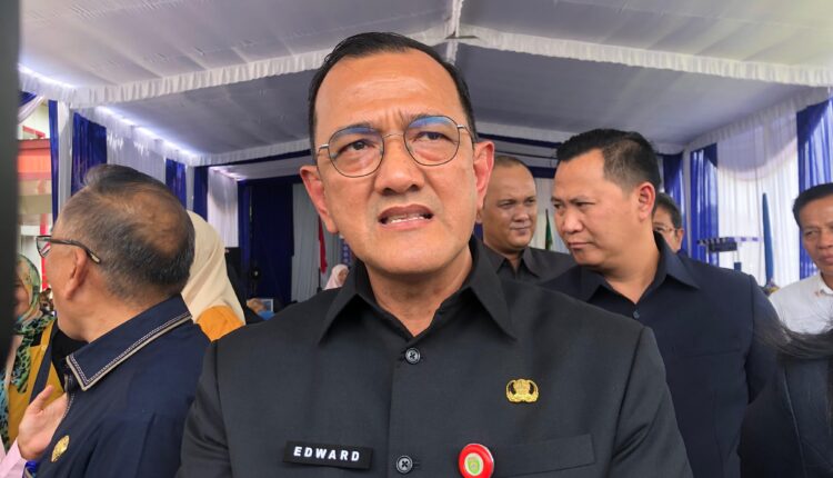 Sekretaris Daerah (Sekda) Provinsi Sumsel, Edward Candra. (Foto: Tia)
