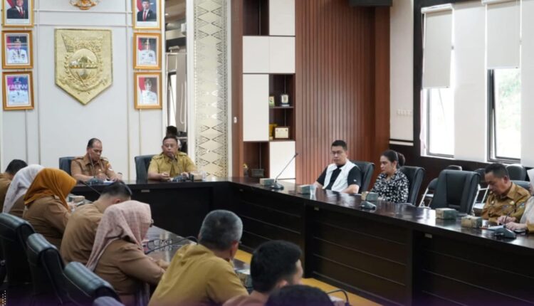 Audiensi Dinas Pemuda dan Olahraga dengan Pemkot Pagar Alam bahas Event Dempo Run dan Festival Kopi. 