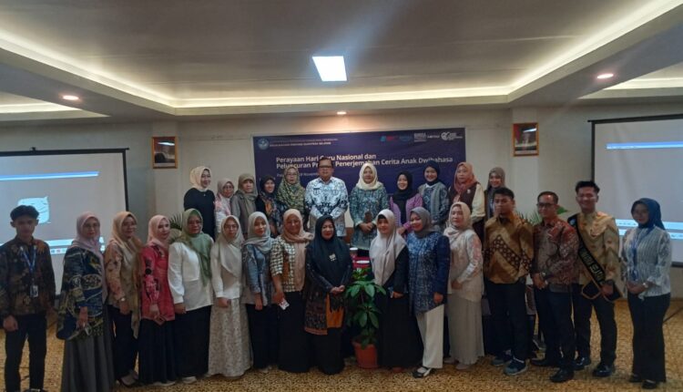 Balai Bahasa Provinsi Sumatera Selatan menggelar Perayaan Hari Guru Nasional (HGN), sekaligus meluncurkan 42 judul buku cerita anak Dwi Bahasa.