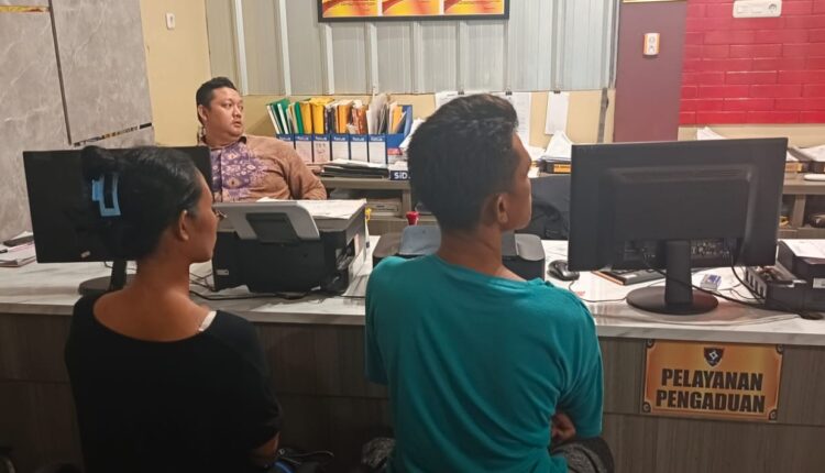 Orang tua korban membuat Laporan Polisi.
