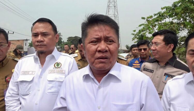 Gubernur Sumatera Selatan, Herman Deru. (Foto: Tia)