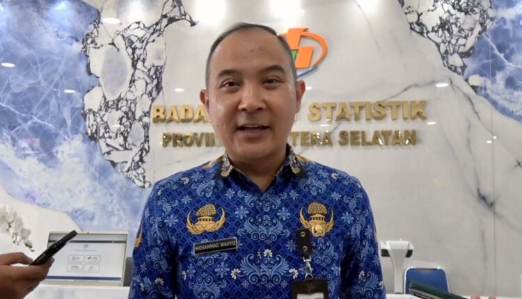 Kepala BPS Sumsel, Moh Wahyu Yulianto. (Foto: Tia)