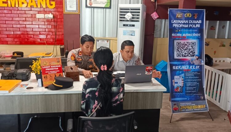 Korban membuat Laporan Polisi.