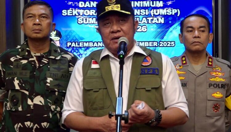 Gubernur Sumatera Selatan (Sumsel), Herman Deru. (Foto: Tia)