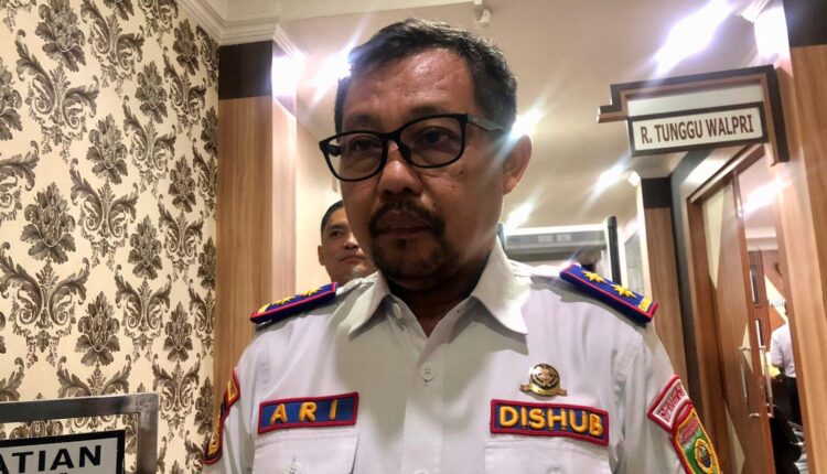 Kepala Dinas Perhubungan Sumsel, Arinarsa. (Foto: Tia)