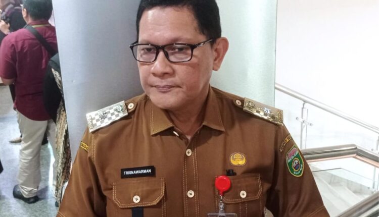 Kepala Dinas Kesehatan Provinsi Sumsel, Trisnawarman. (Foto: Tia)