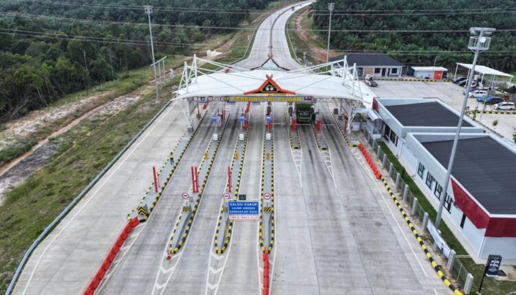 Gerbang Tol Pijoan. (Foto: HK)