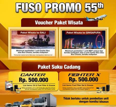 Promo Mitsubishi Fuso Januari 2026.
