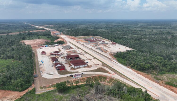 Tol Palembang-Betung (Seksi 1-2) dipastikan bakal dibuka secara fungsional selama masa libur Lebaran 2026 nanti. (Foto: Hutama Karya)