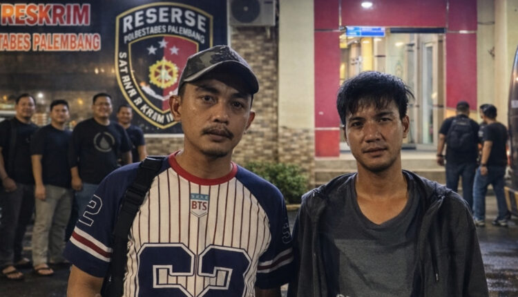 Korban bersama kakak nya membuat Laporan Polisi.