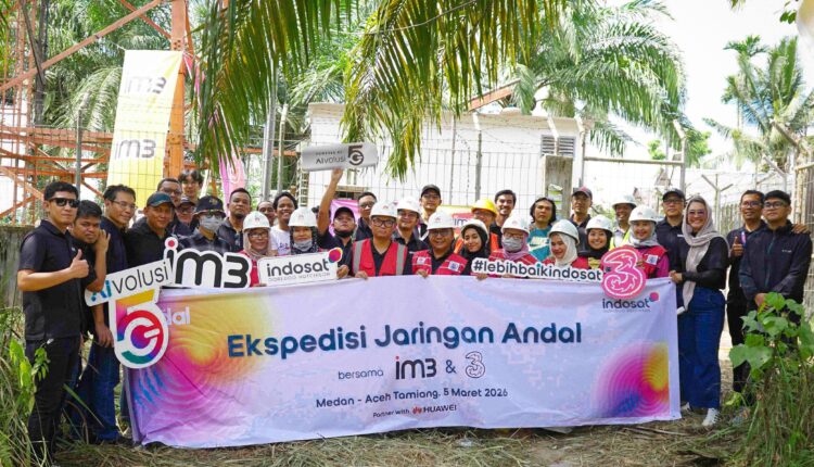 Ekspedisi jaringan Andal Indosat.
