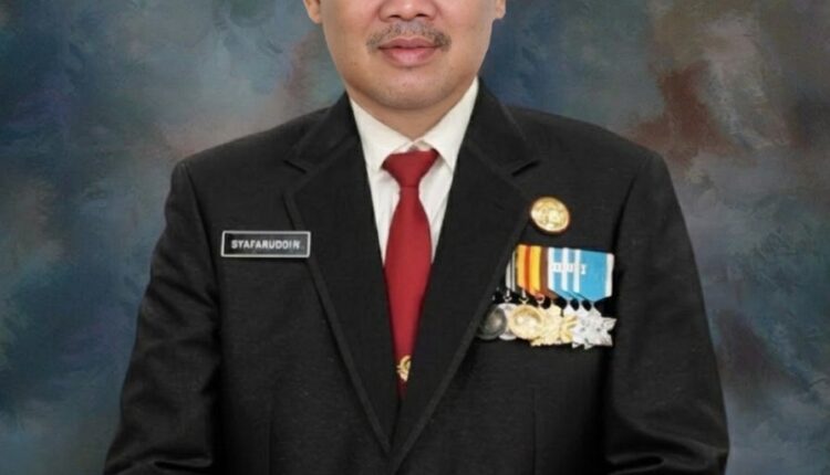 Sekretaris Daerah (Sekda) definitif Kabupaten Muba, Syafaruddin.