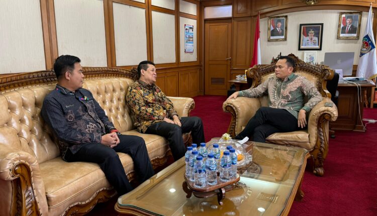 Sekretaris Daerah Musi Banyuasin, Syafaruddin, melakukan audiensi dengan Dirjen Otonomi Daerah Kemendagri, Cheka Virgowansyah, di Jakarta.