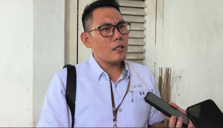 Penasihat hukum terdakwa, Robi Vitergo, Sapri Samsudin, saat ditemui di PN Palembang.