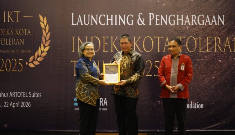 Prestasi membanggakan bagi Kota Pagar Alam! Wali Kota Pagar Alam, Ludi Oliansyah, menerima penghargaan sebagai Kota Toleran kategori Improving Zone dalam studi Indeks Kota Toleran (IKT) 2025 oleh SETARA Institute di Jakarta.