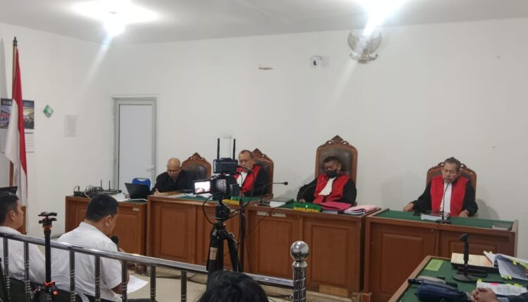 Sidang lanjutan dugaan korupsi dana Pokir DPRD OKU memasuki tahap nota pembelaan.