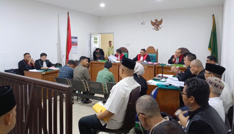 Sidang korupsi pelebaran jalan Ratu Seriun Pagar Alam kembali digelar di PN Palembang.