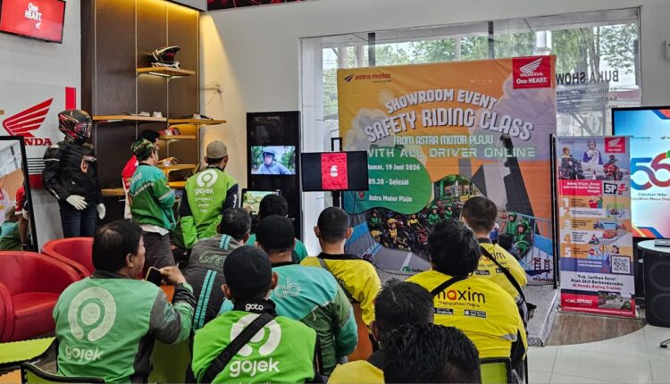 Astra Motor Sumsel gelar Safety Riding Class.