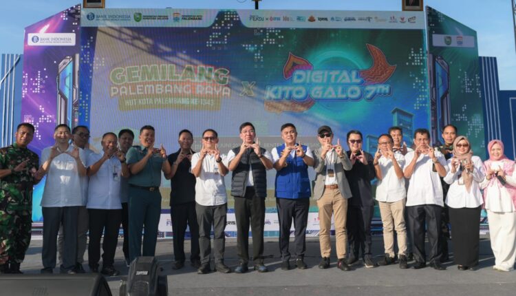 Pembukaan Gemilang Palembang Raya x Digital Kito Galo 7th tahun 2026, di BKB Palembang.