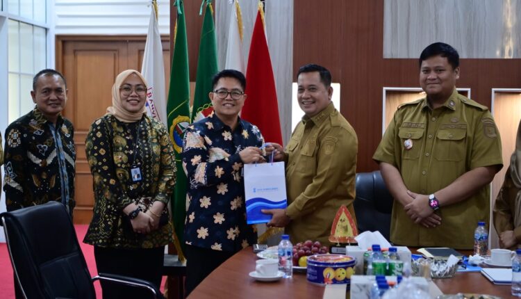 BSB saat audiensi dengan Bupati Banyuasin, Askolani.