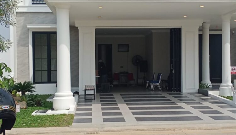 Contoh perdana tipe Beaverton di Cluster Caspian, CitraLand Palembang, Musi Dua, tampak megah dengan arsitektur berkonsep Modern Classic American Style.